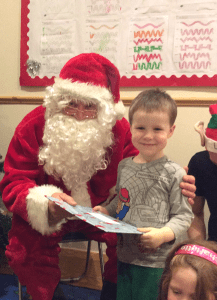 Santa at Stars Childcare Group Nursery